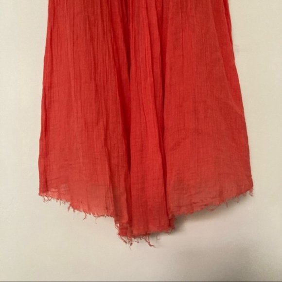 NWOT Free People Embroidered Hi-Lo Maxi Dress - Picture 5 of 7